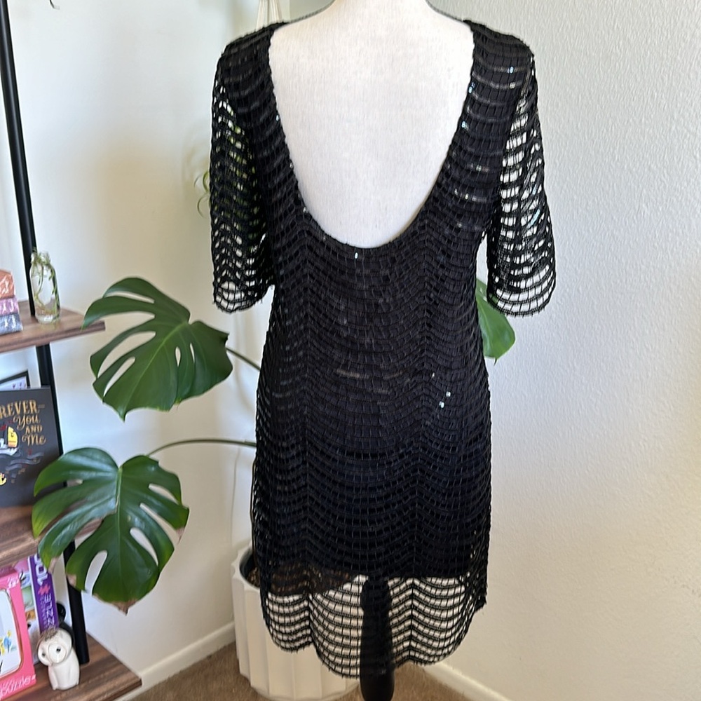 Haoyouduo Sequin Scalloped Dress Size Medium - Picture 4 of 10